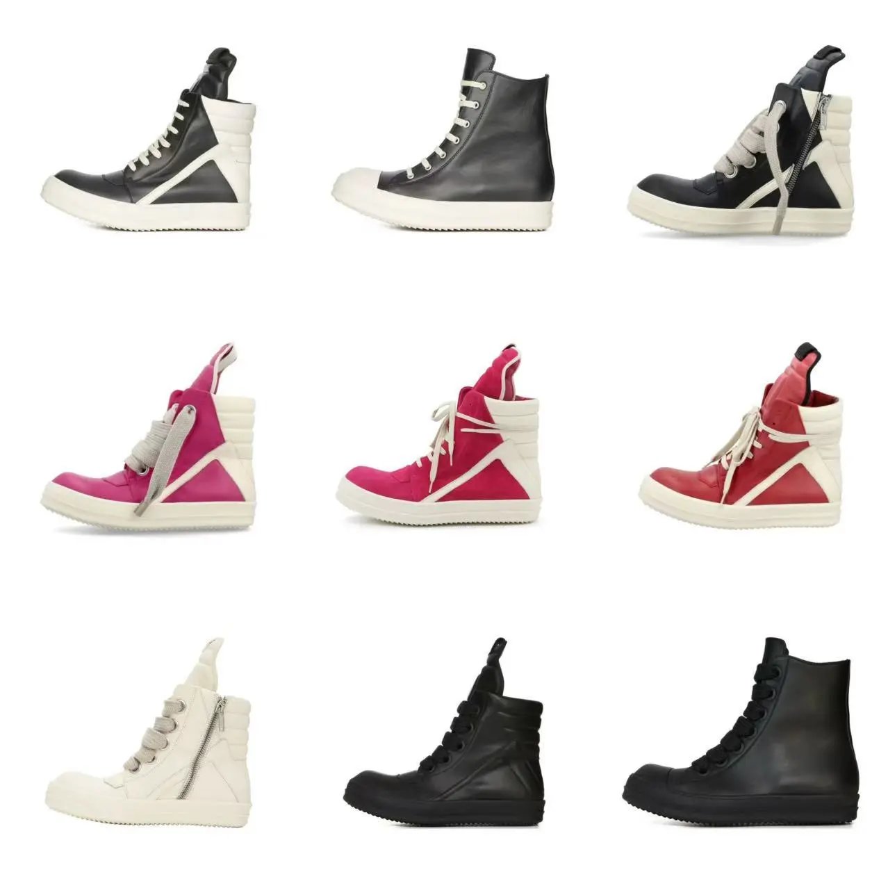 Rick Owens High-Top Sneakers