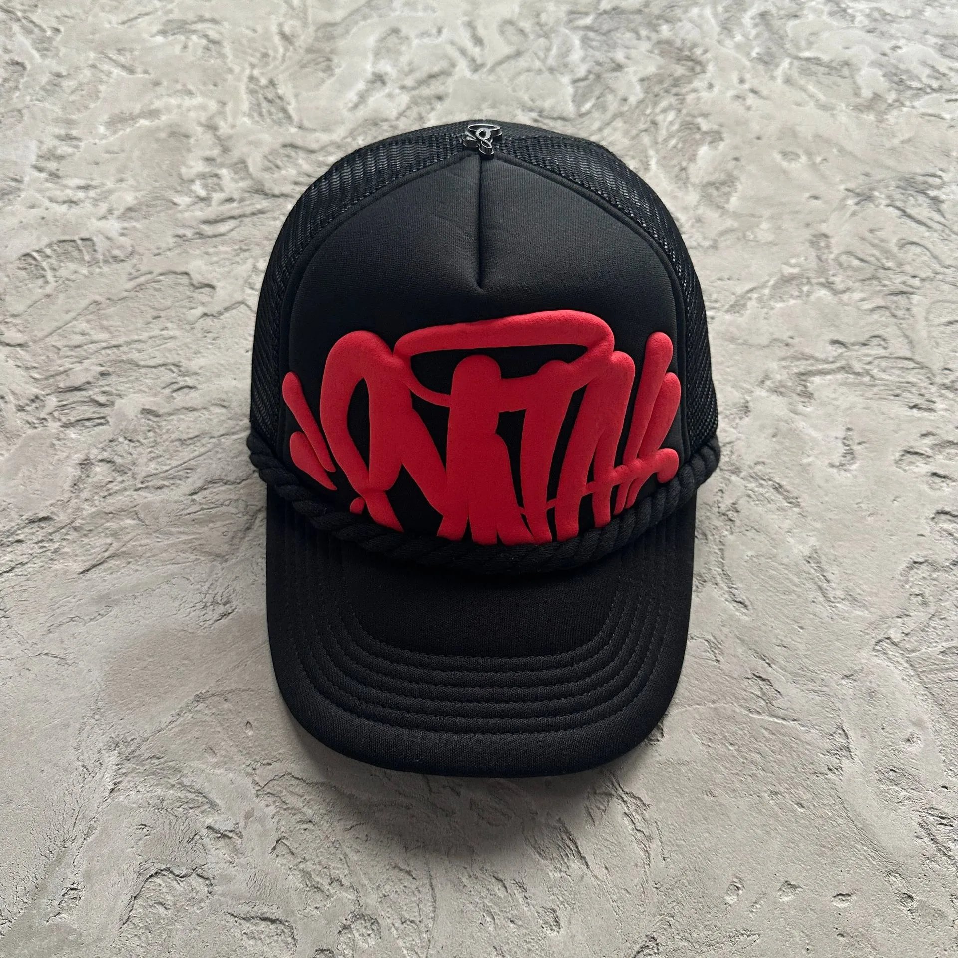Syna World Trucker Cap Black Red