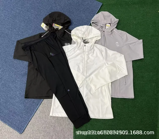 Unbranded Tracksuits Hooded zip-up jacket and jogger set product detail image 1