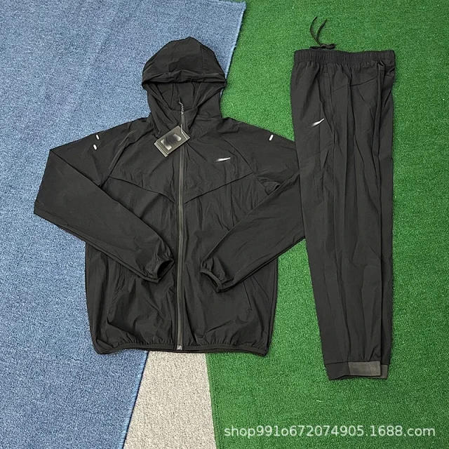 Unbranded Tracksuits Hooded zip-up jacket and jogger set product detail image 19