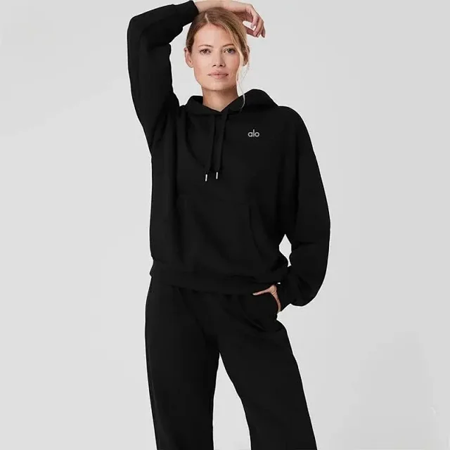 Alo Trousers Drawstring jogger sweatpants with elastic cuffs product detail image 3