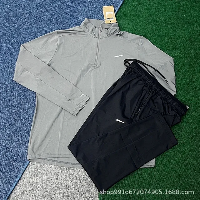 Unbranded Tracksuits Hooded zip-up jacket and jogger set product detail image 6