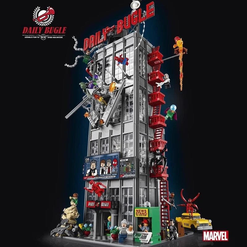 Lego Building Blocks Daily Bugle