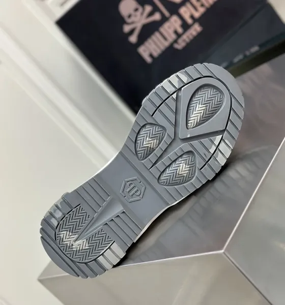 Philipp Plein PP Hexagon Chunky Sneakers White - 19