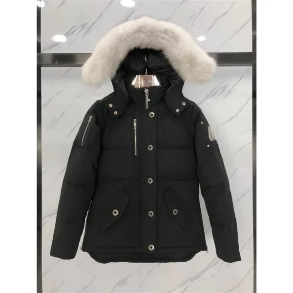 Canada Goose Expedition Parka Black with Real Fur Hood - 1