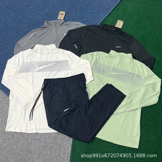 Unbranded Tracksuits Hooded zip-up jacket and jogger set product detail image 5