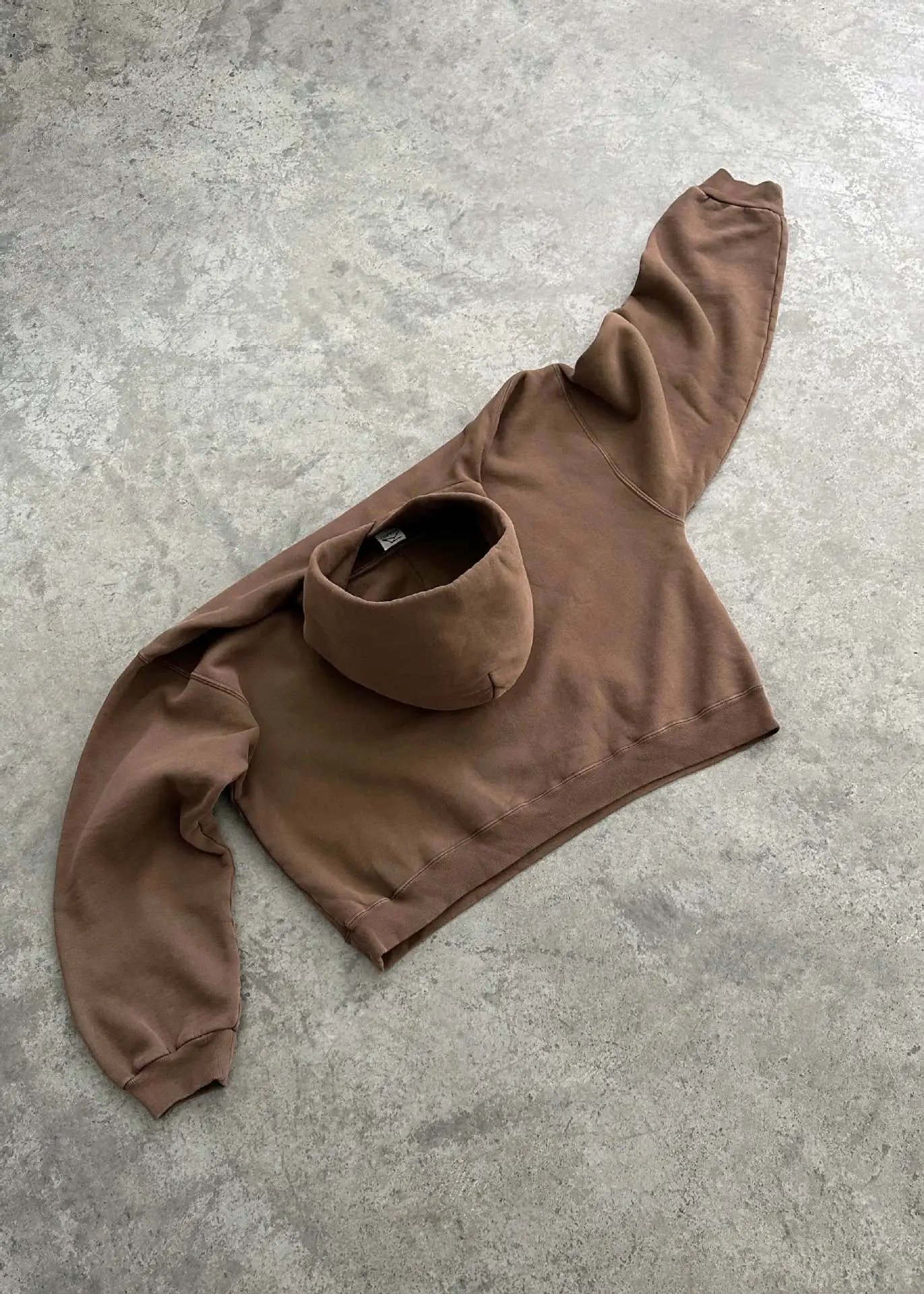 Design Russell Athletic Wyoming Cowboys Brown Hoodie - 12