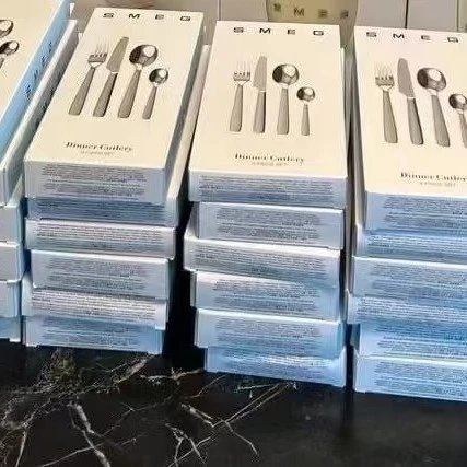 现货批发SM斯麦格EG西餐餐具用不锈钢刀勺子叉子四件套装刀叉勺 - 133218