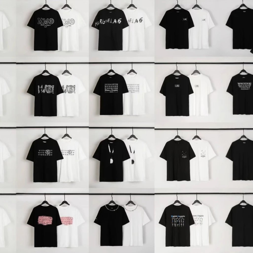 Maison Margiela 马吉拉数字MM6纯棉高品质男t恤短袖男装正确版 - 132640