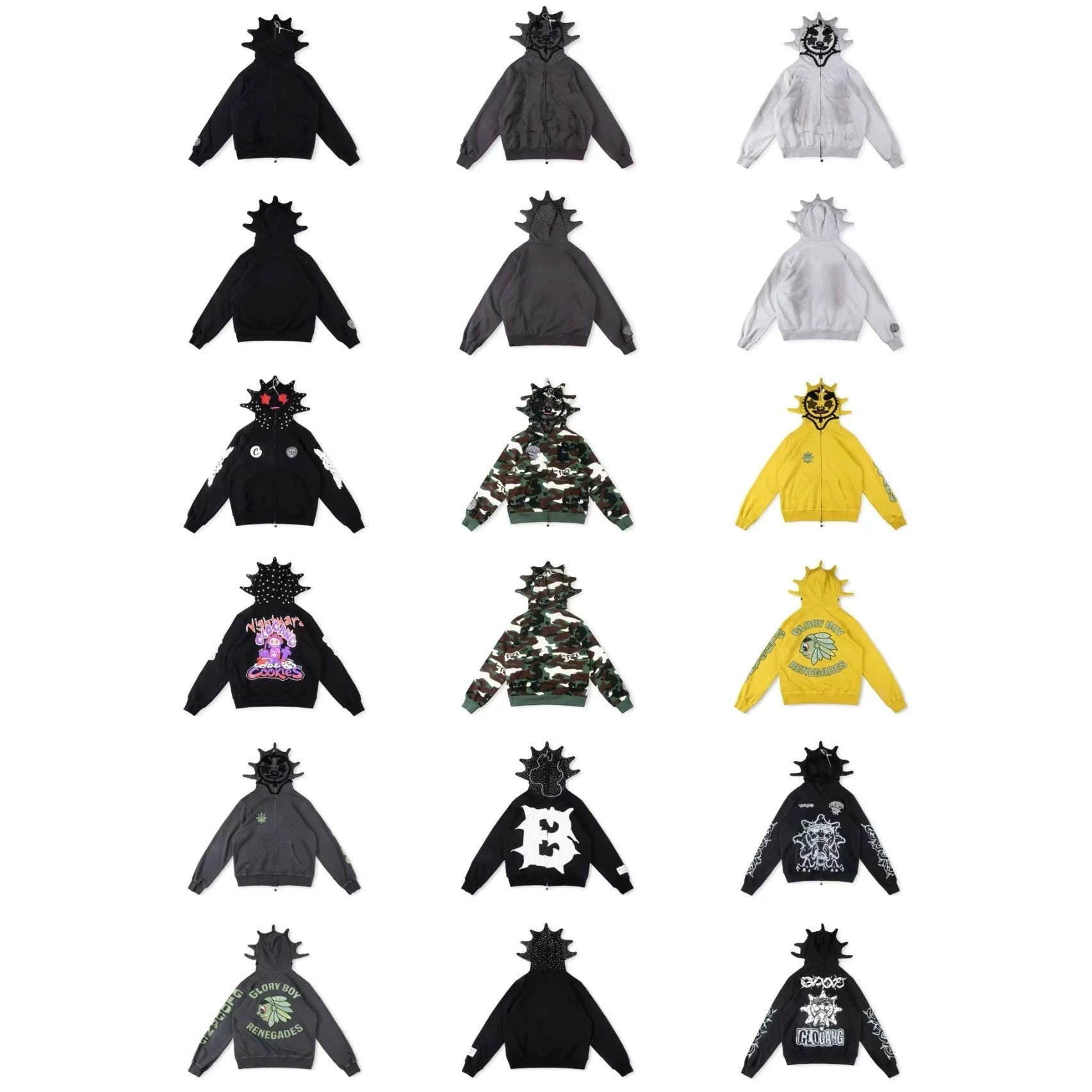 Glo Gang The Glory Full Zip Hoodie