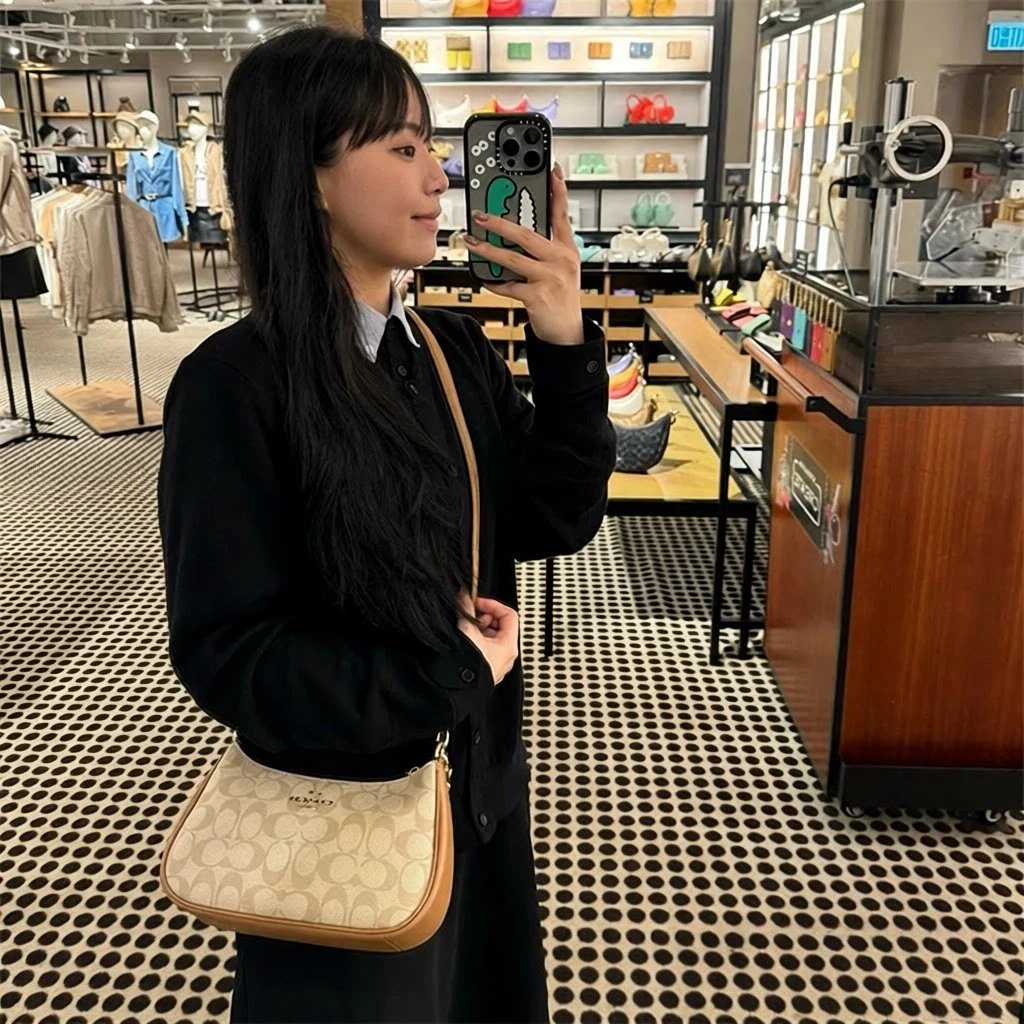 Underarm Bag Crescent Bag Classic Monogram Mahjong Bag Print Fashion Shoulder Crossbody Bag for Women