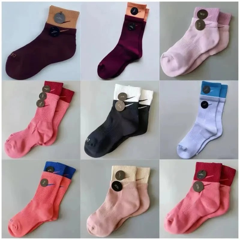 ✔Calcetines de colores con planta de rizo, moda deportiva de pareja, 1 par