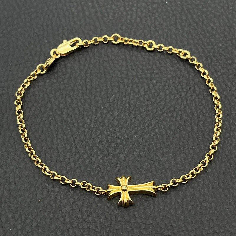 Cross Bracelet Gold (Adjustable)
