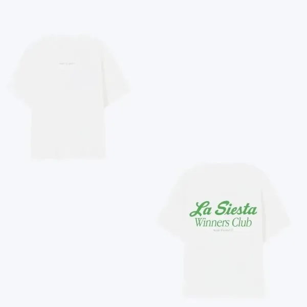 Design Nude Project La Siesta Winners Club White T-Shirt T-Shirts - 1