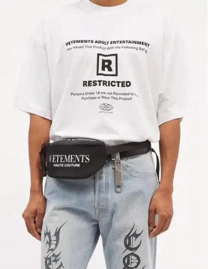Vetements Adult Entertainment Restricted Rating T-Shirt White - 3
