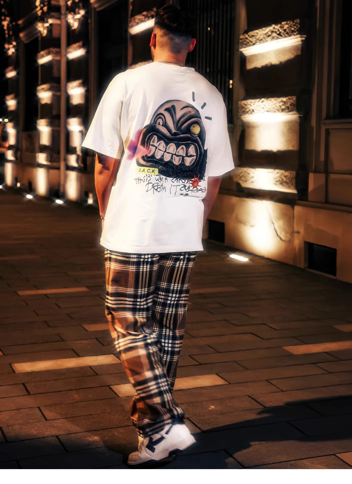 Design Saint Jack The Madness of It All x The Strength of Faith Graphic T-Shirt White T-Shirts - 11