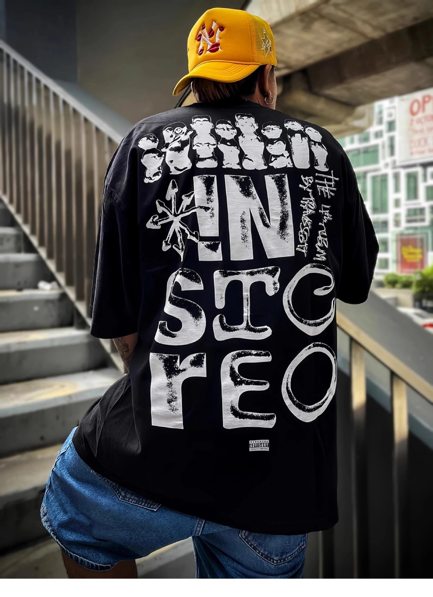 Design Saint Jack The Madness of It All x The Strength of Faith Graphic T-Shirt White T-Shirts - 31