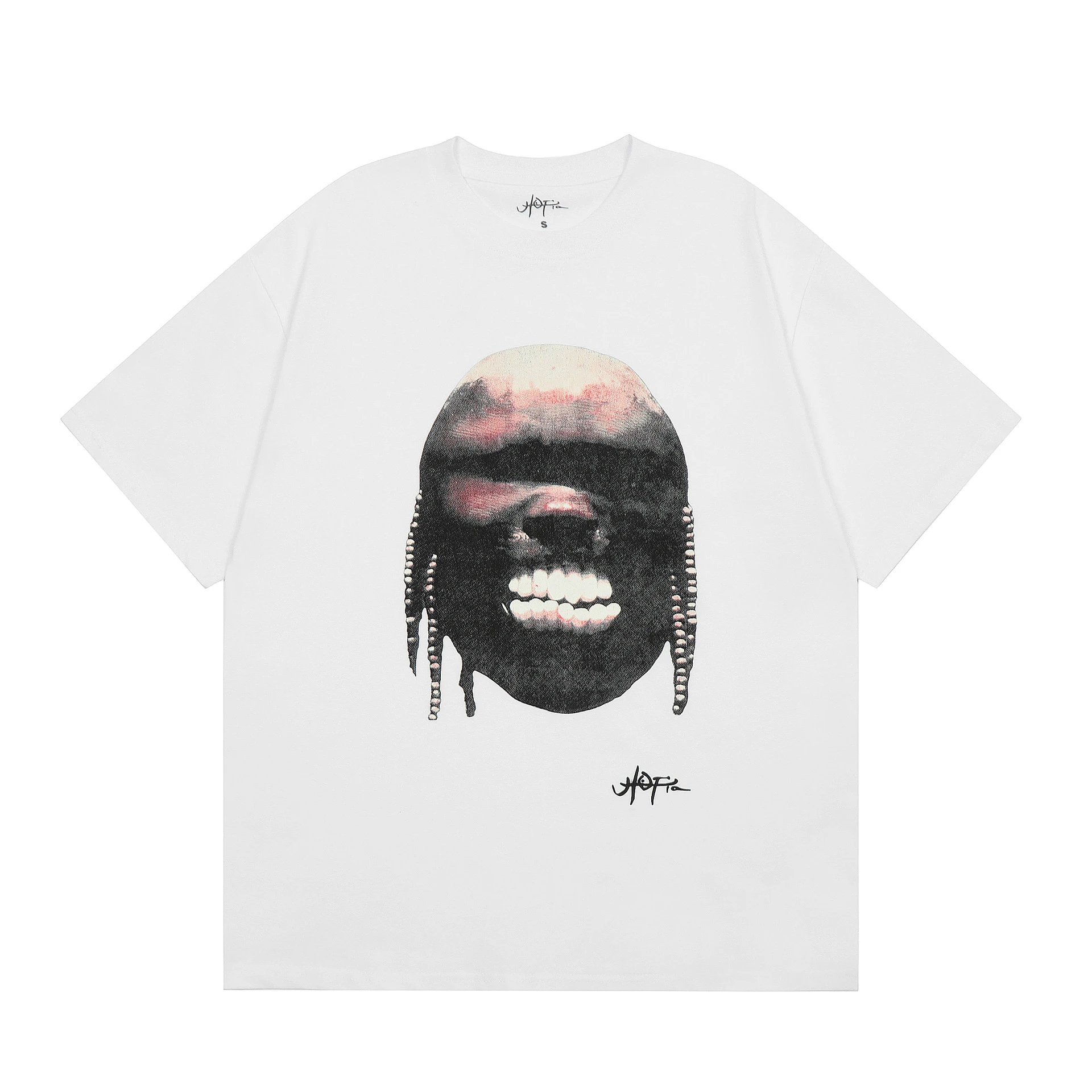 Travis Scott x fragment design Cactus Jack 2021 Collaboration T-Shirt White - 6