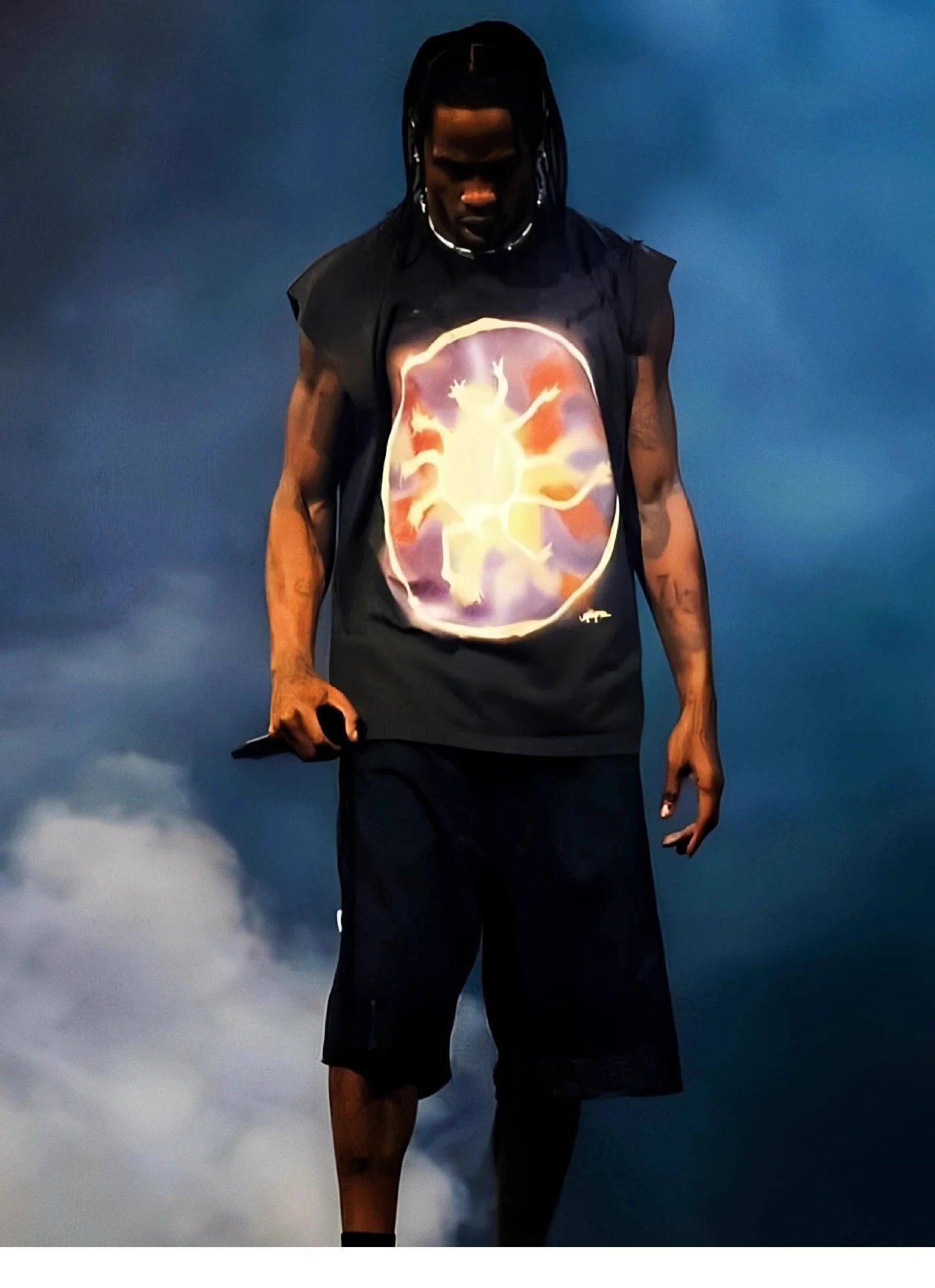 Design Saint Jack The Madness of It All x The Strength of Faith Graphic T-Shirt White T-Shirts - 28
