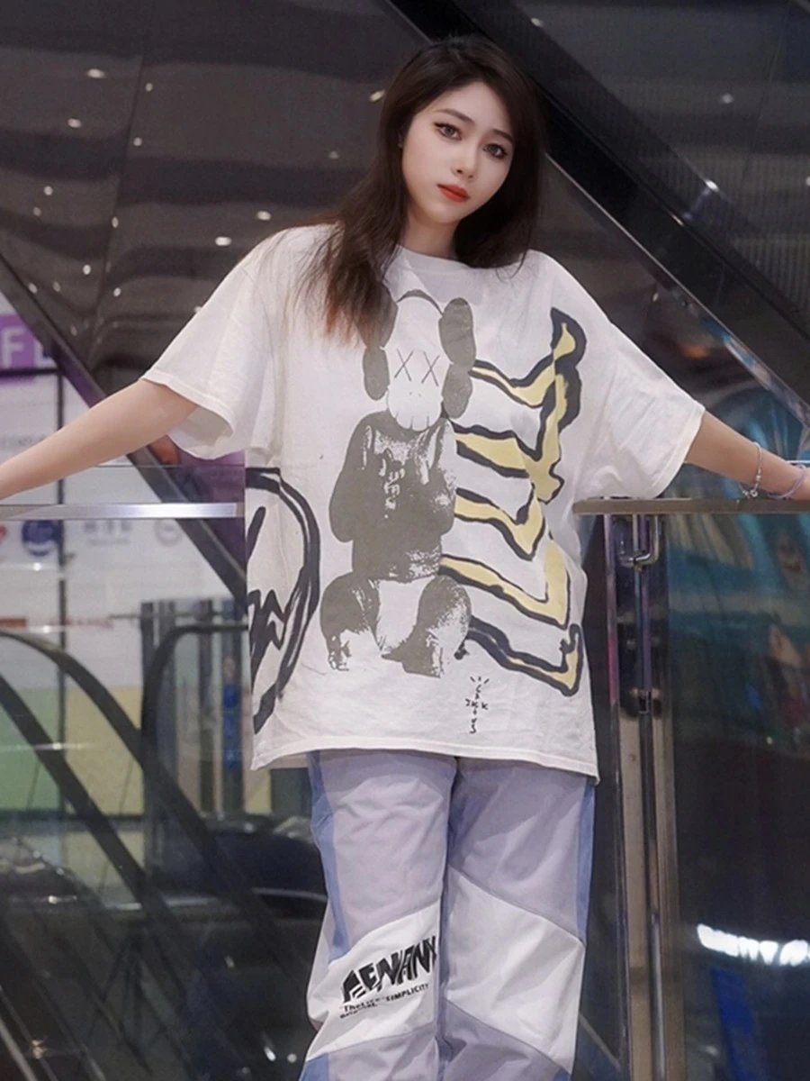 Travis Scott x fragment design Cactus Jack 2021 Collaboration T-Shirt White - 37