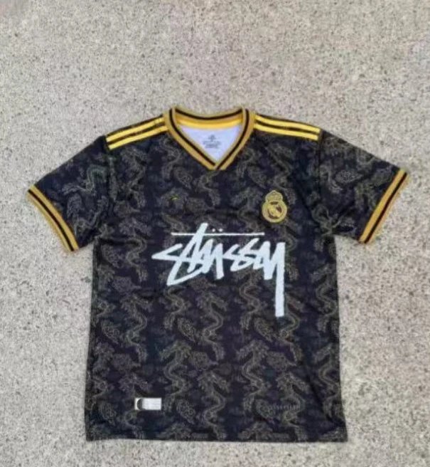 Stussy Purple Pink Gradient Quick Dry Soccer Jersey Tee