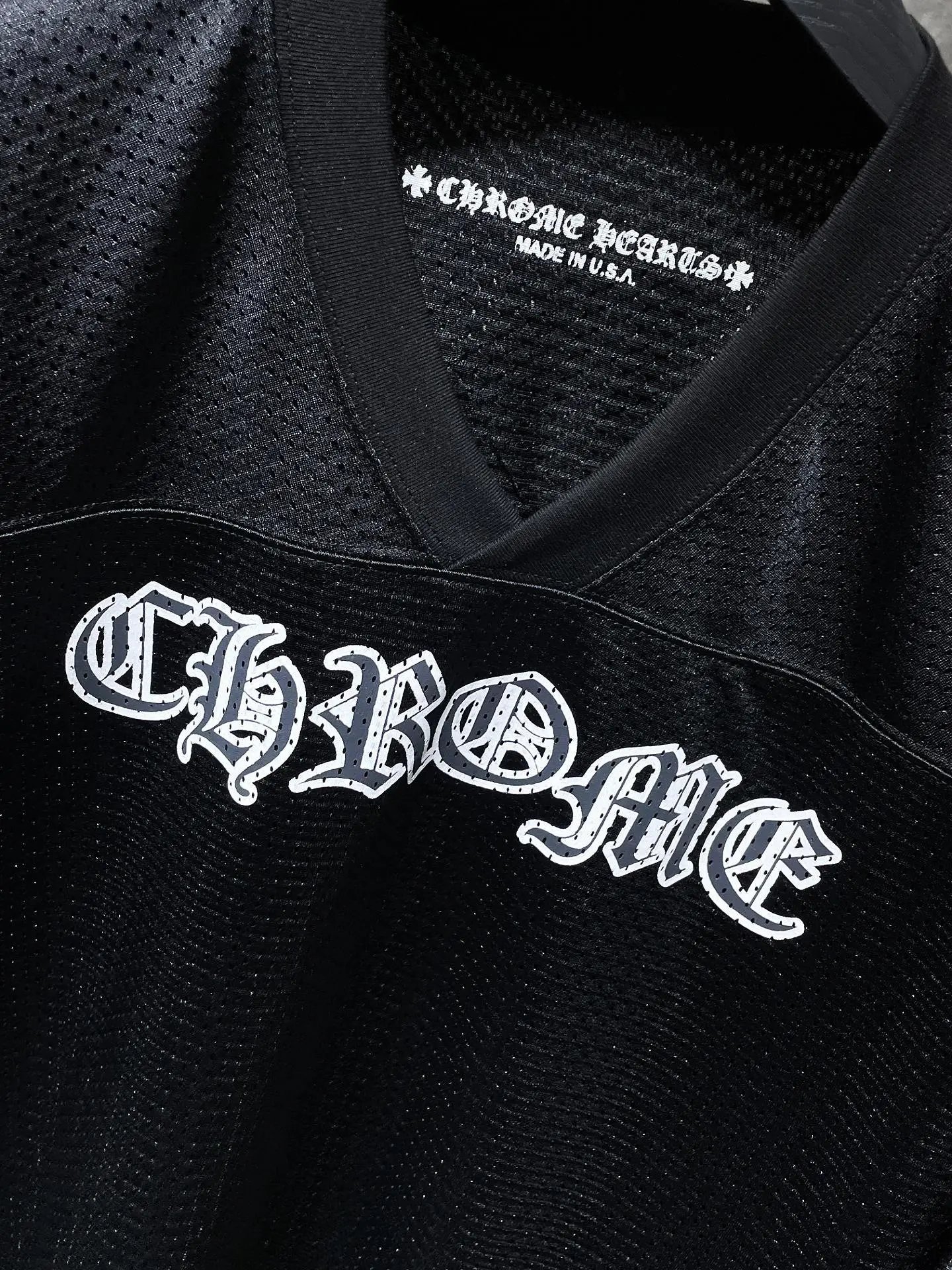 Chrome Hearts Cross Embroidered Black Sweat Shorts - 9