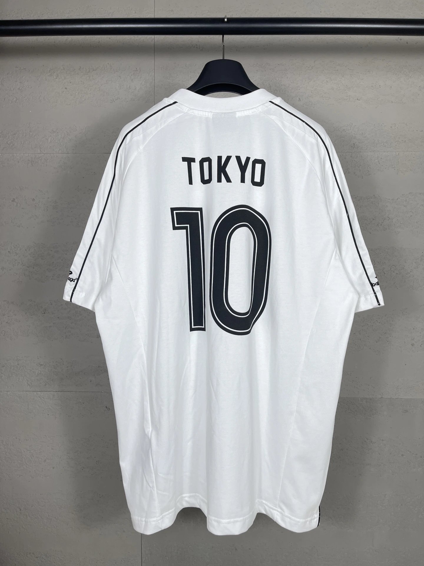 Balenciaga x Macron Football Jersey Black T-Shirt - 9