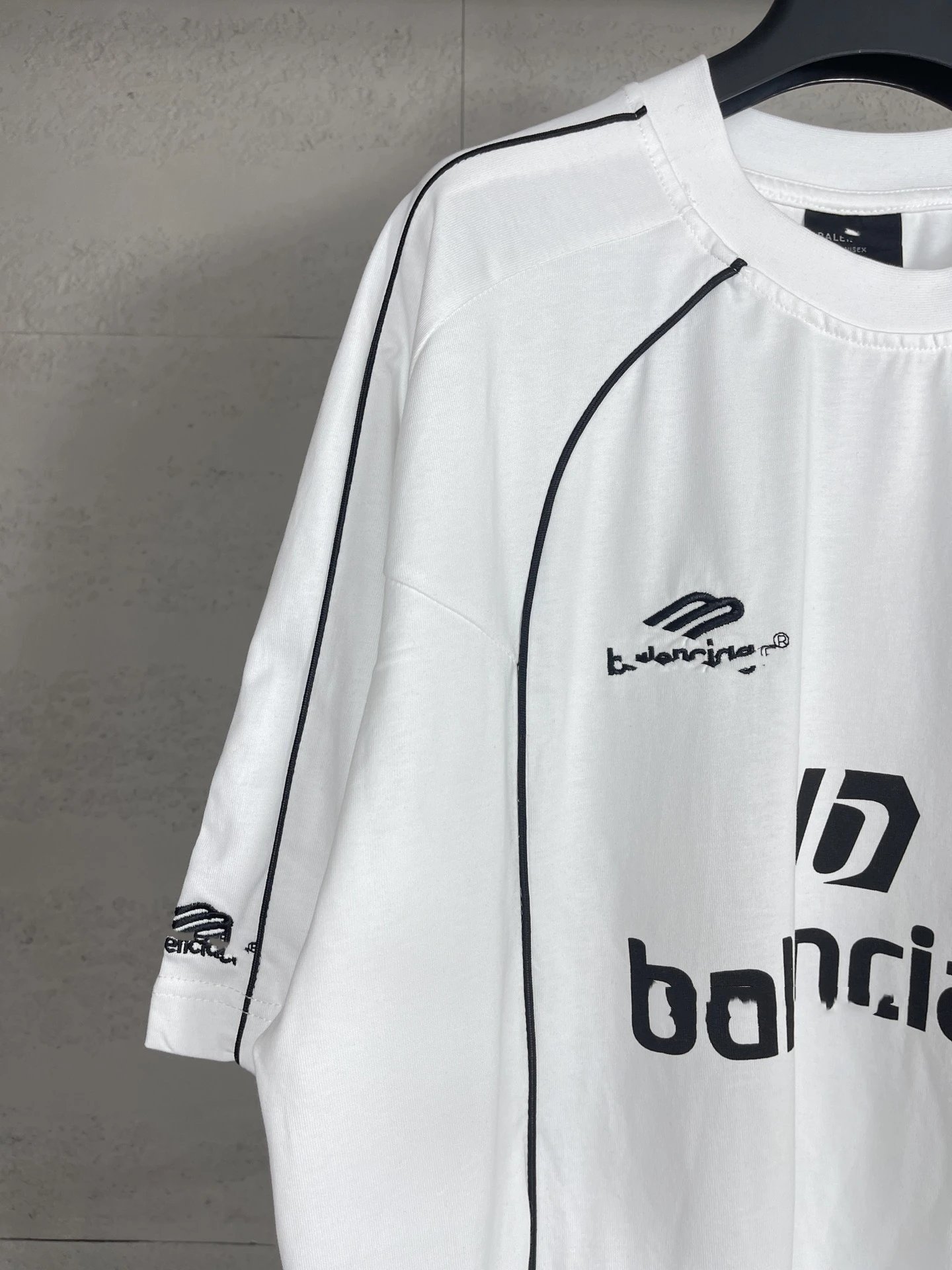 Balenciaga x Macron Football Jersey Black T-Shirt - 11