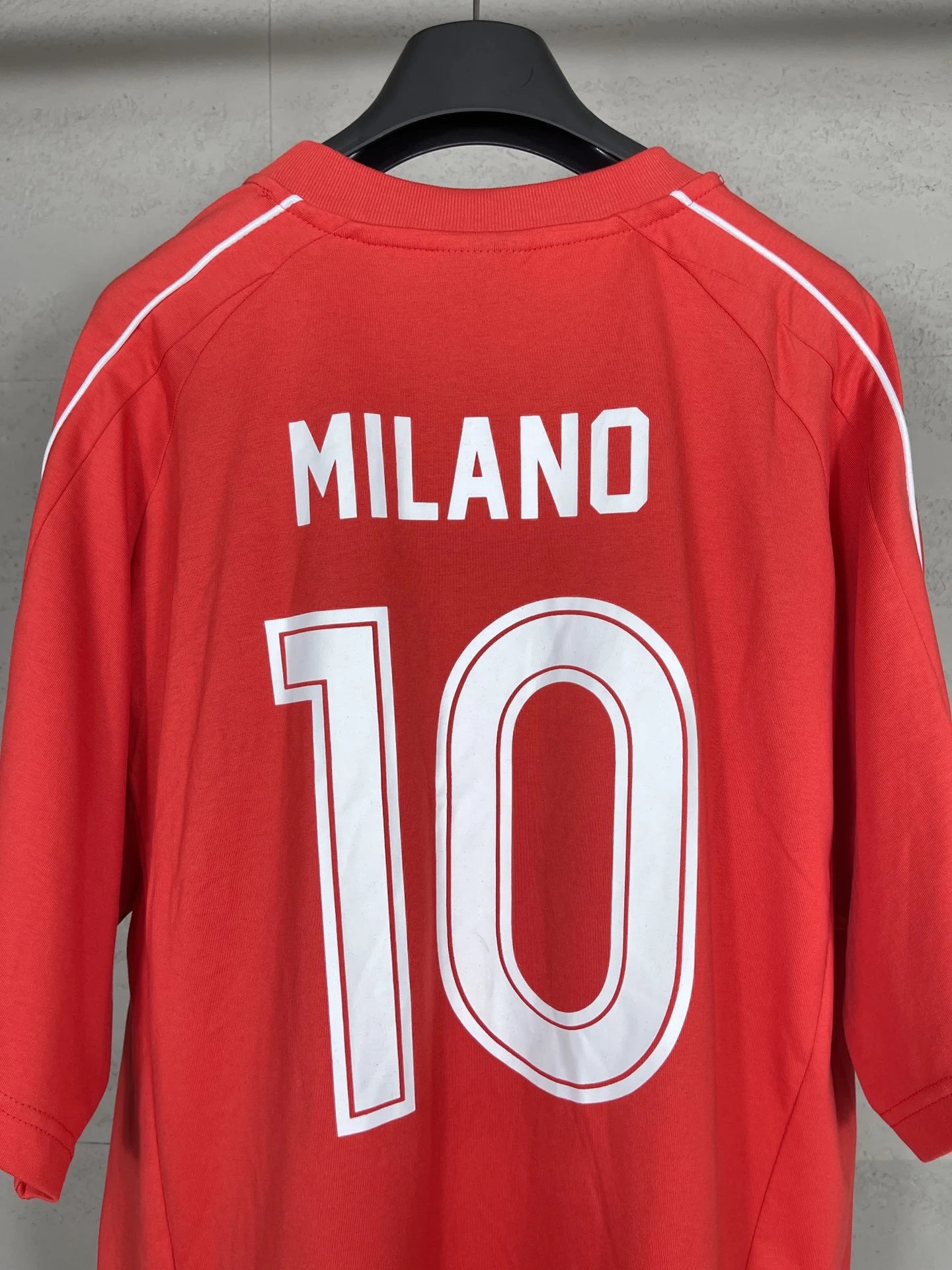 Balenciaga x Macron Football Jersey Black T-Shirt - 22