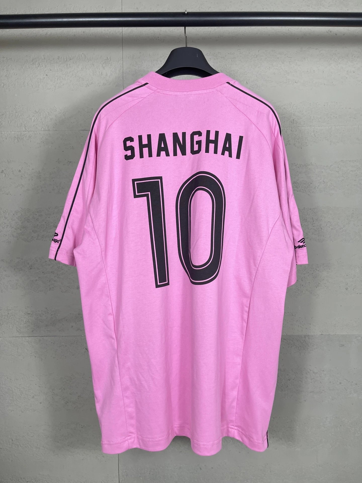 Balenciaga x Macron Football Jersey Black T-Shirt - 13