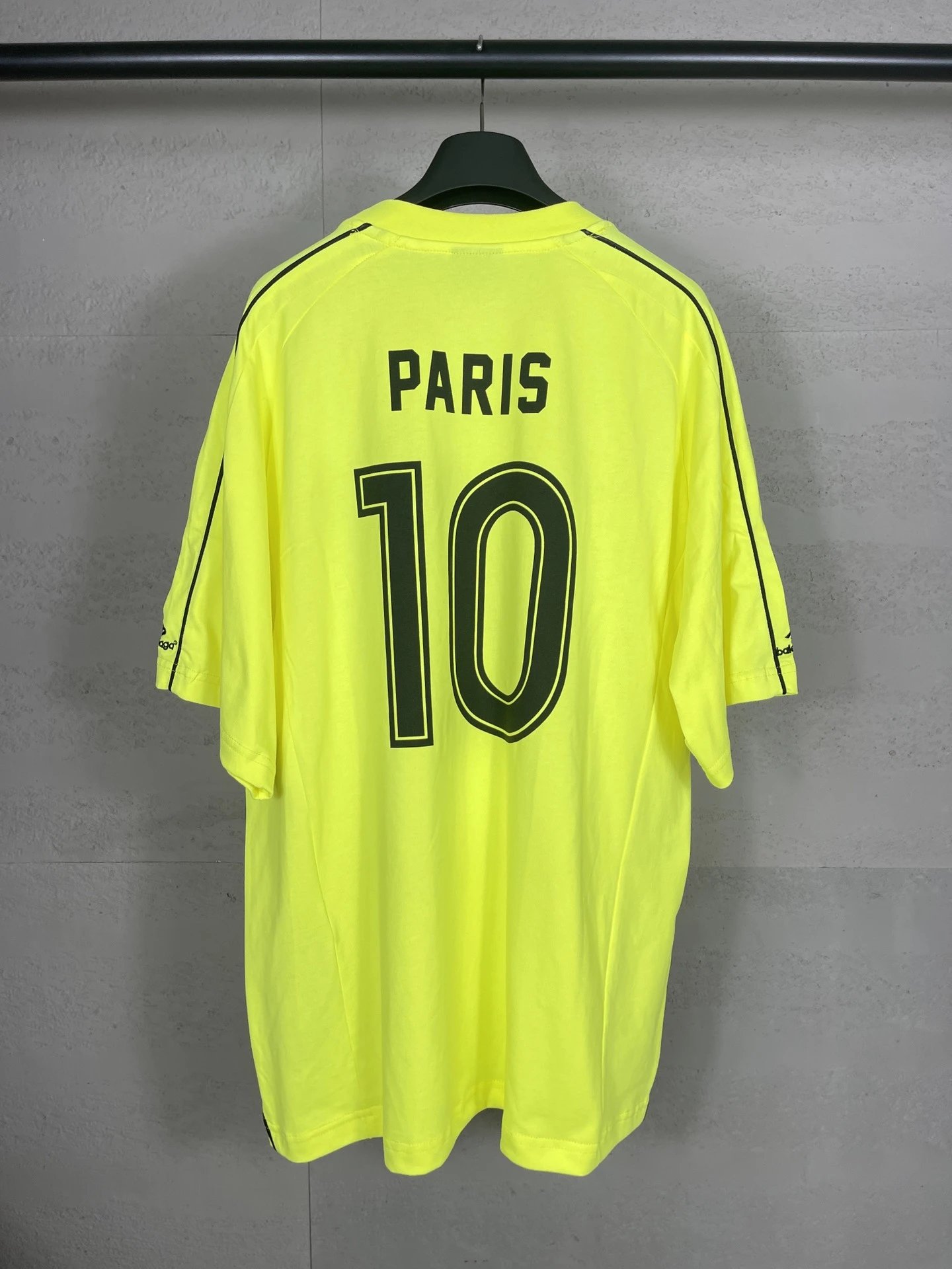 Balenciaga x Macron Football Jersey Black T-Shirt - 16