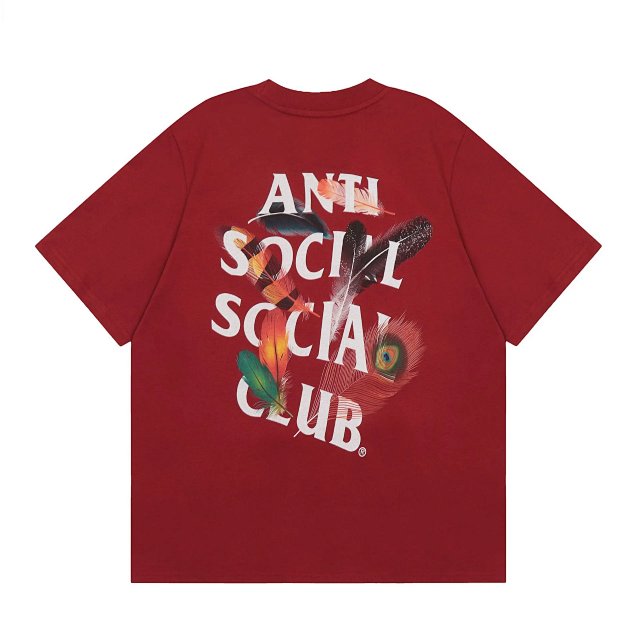 Anti Social Social Club Classic Black Cotton T-Shirt