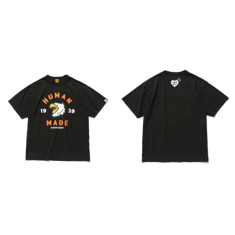 Human Made Turtle Graphic Black T-Shirt - 13