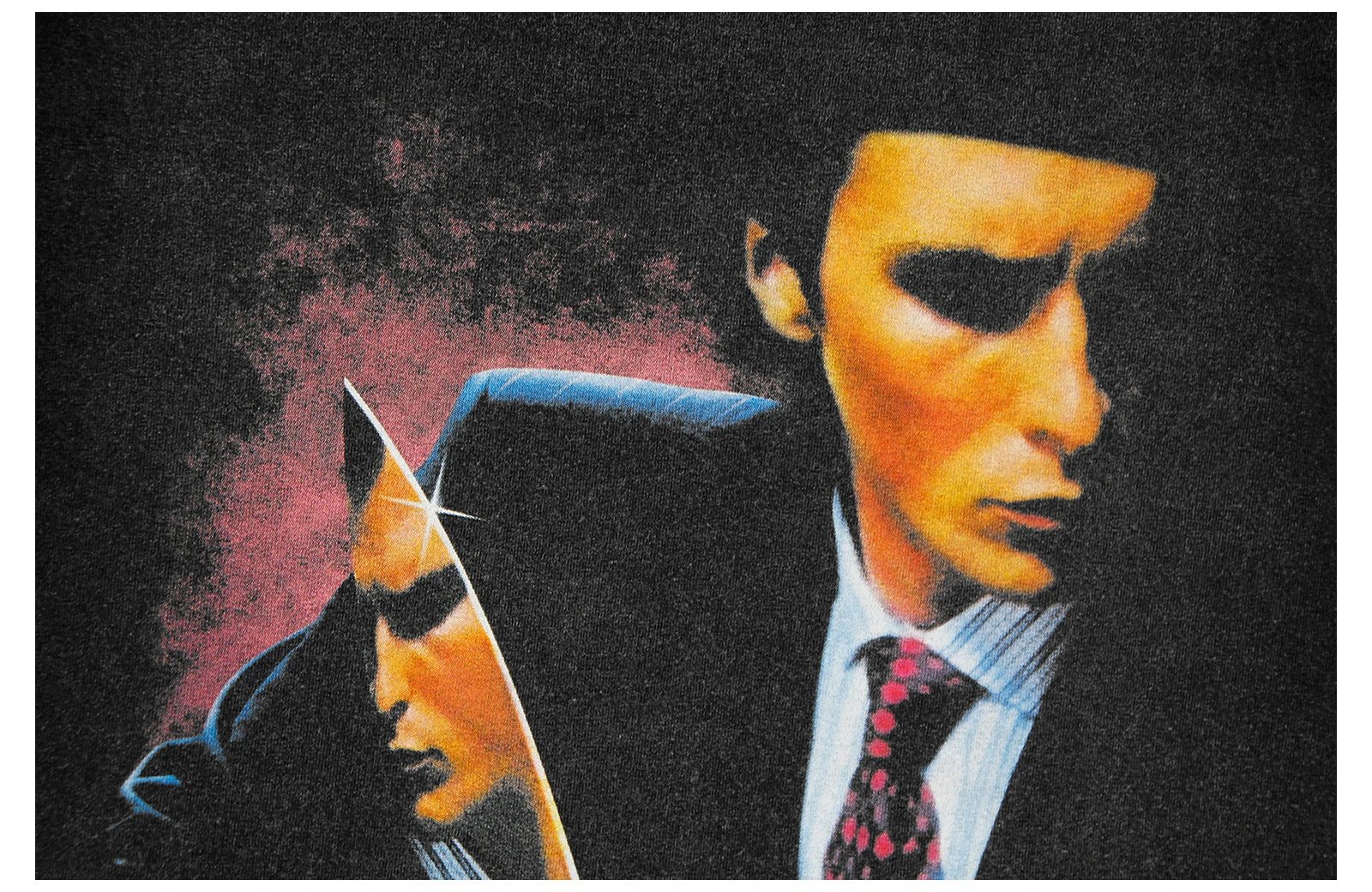 Design High Punk Unknown American Psycho Black T-Shirt T-Shirts - 22