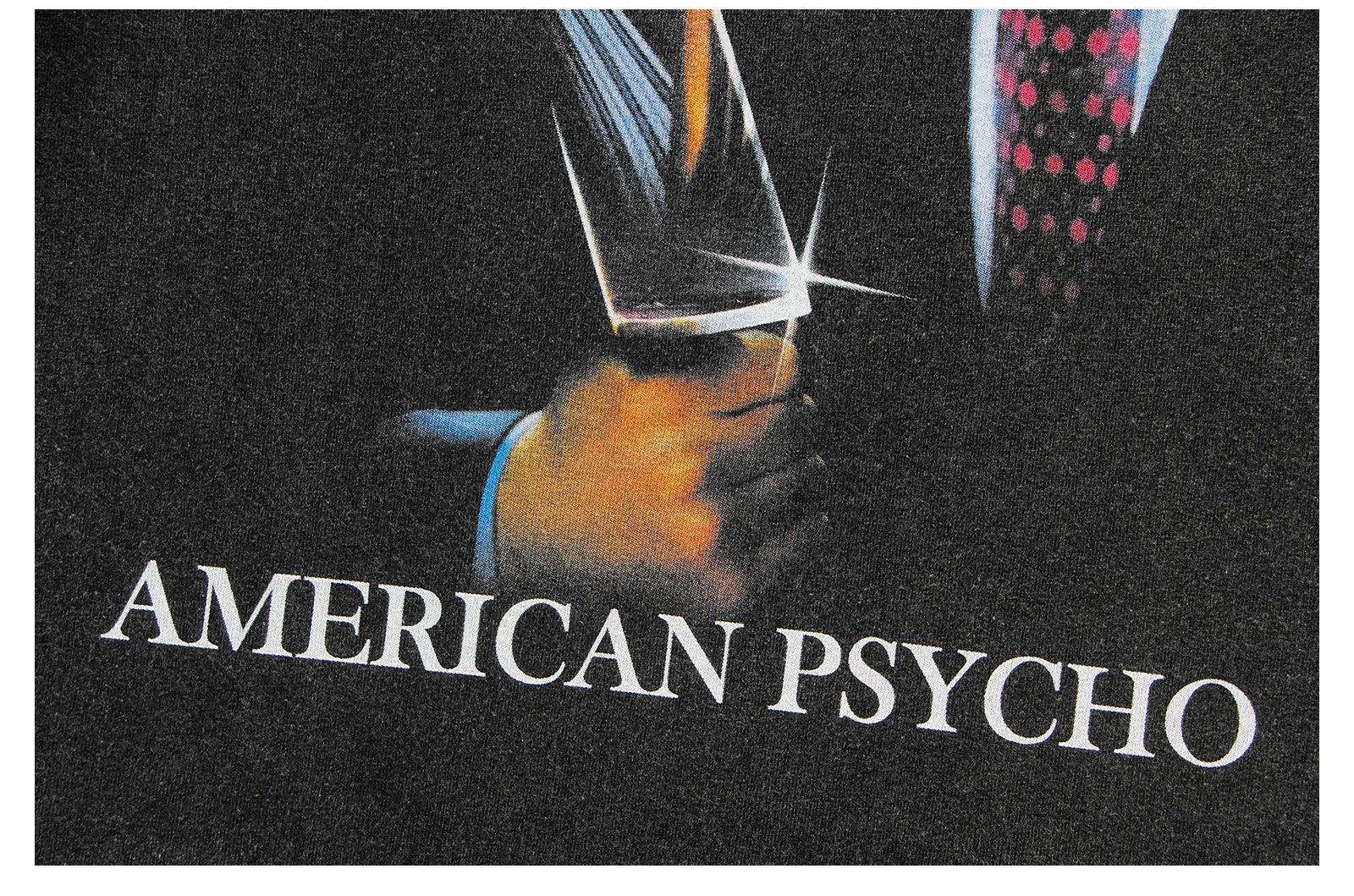 Design High Punk Unknown American Psycho Black T-Shirt T-Shirts - 23
