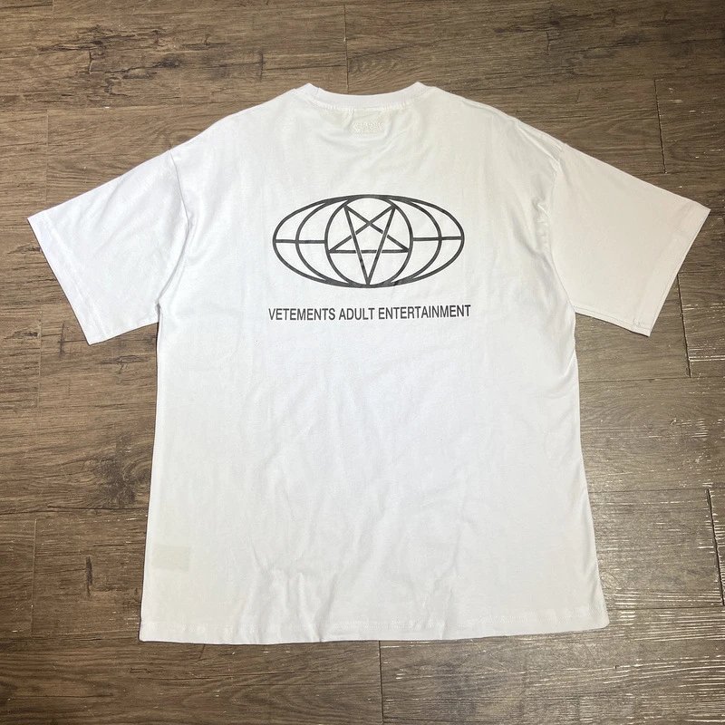 Vetements Adult Entertainment Restricted Rating T-Shirt White - 24
