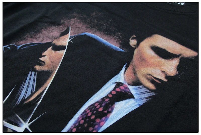 Design High Punk Unknown American Psycho Black T-Shirt T-Shirts - 13