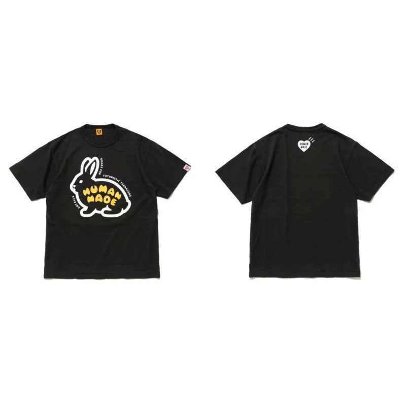 Human Made Turtle Graphic Black T-Shirt - 18