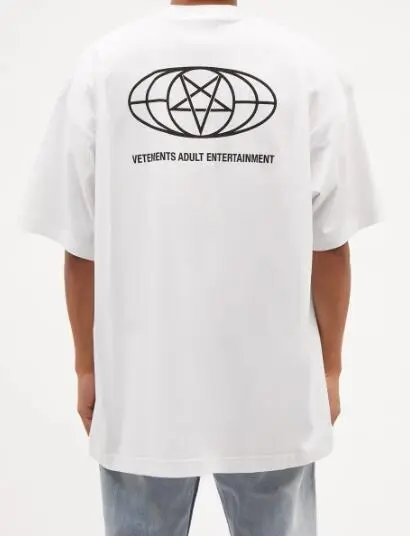 Vetements Adult Entertainment Restricted Rating T-Shirt White - 5