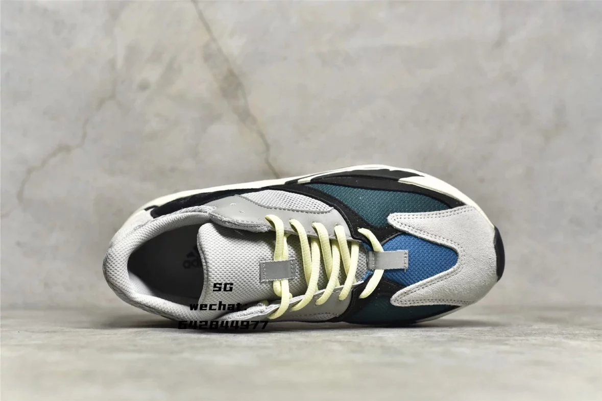 Adidas Yeezy Boost 700 MNVN Blue Orange Sneakers Chunky Sneakers - 61