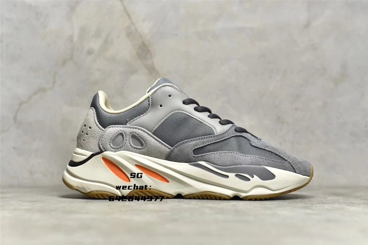 Adidas Yeezy Boost 700 MNVN Blue Orange Sneakers Chunky Sneakers - 69