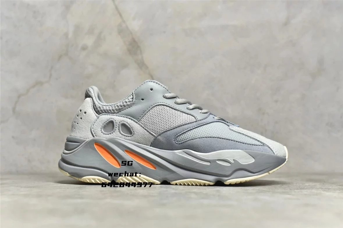 Adidas Yeezy Boost 700 MNVN Blue Orange Sneakers Chunky Sneakers - 87