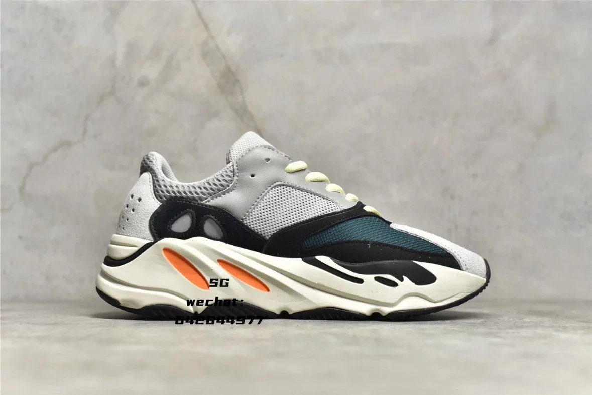 Adidas Yeezy Boost 700 MNVN Blue Orange Sneakers Chunky Sneakers - 60