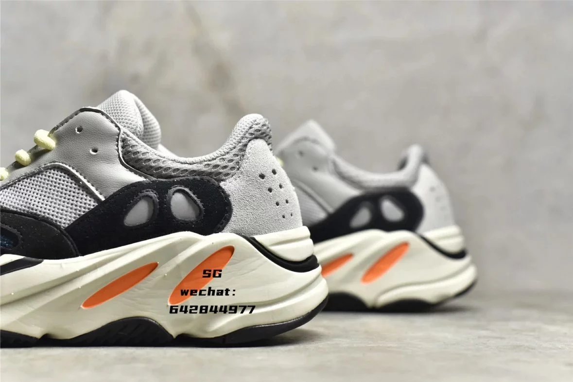 Adidas Yeezy Boost 700 MNVN Blue Orange Sneakers Chunky Sneakers - 64
