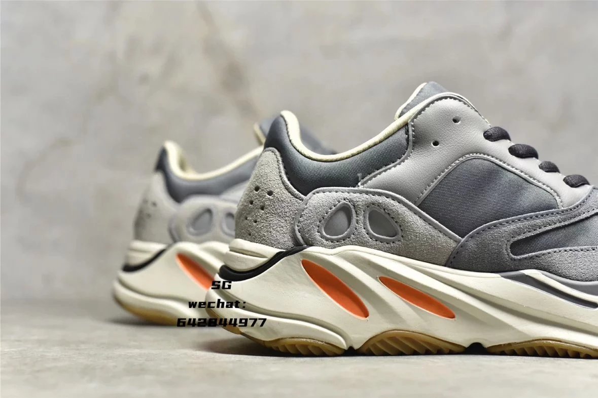 Adidas Yeezy Boost 700 MNVN Blue Orange Sneakers Chunky Sneakers - 75