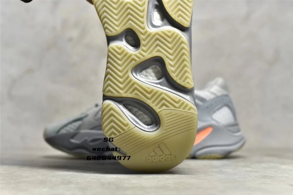Adidas Yeezy Boost 700 MNVN Blue Orange Sneakers Chunky Sneakers - 10