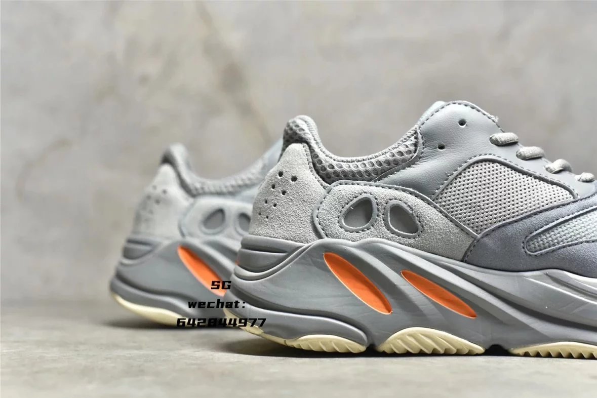 Adidas Yeezy Boost 700 MNVN Blue Orange Sneakers Chunky Sneakers - 93