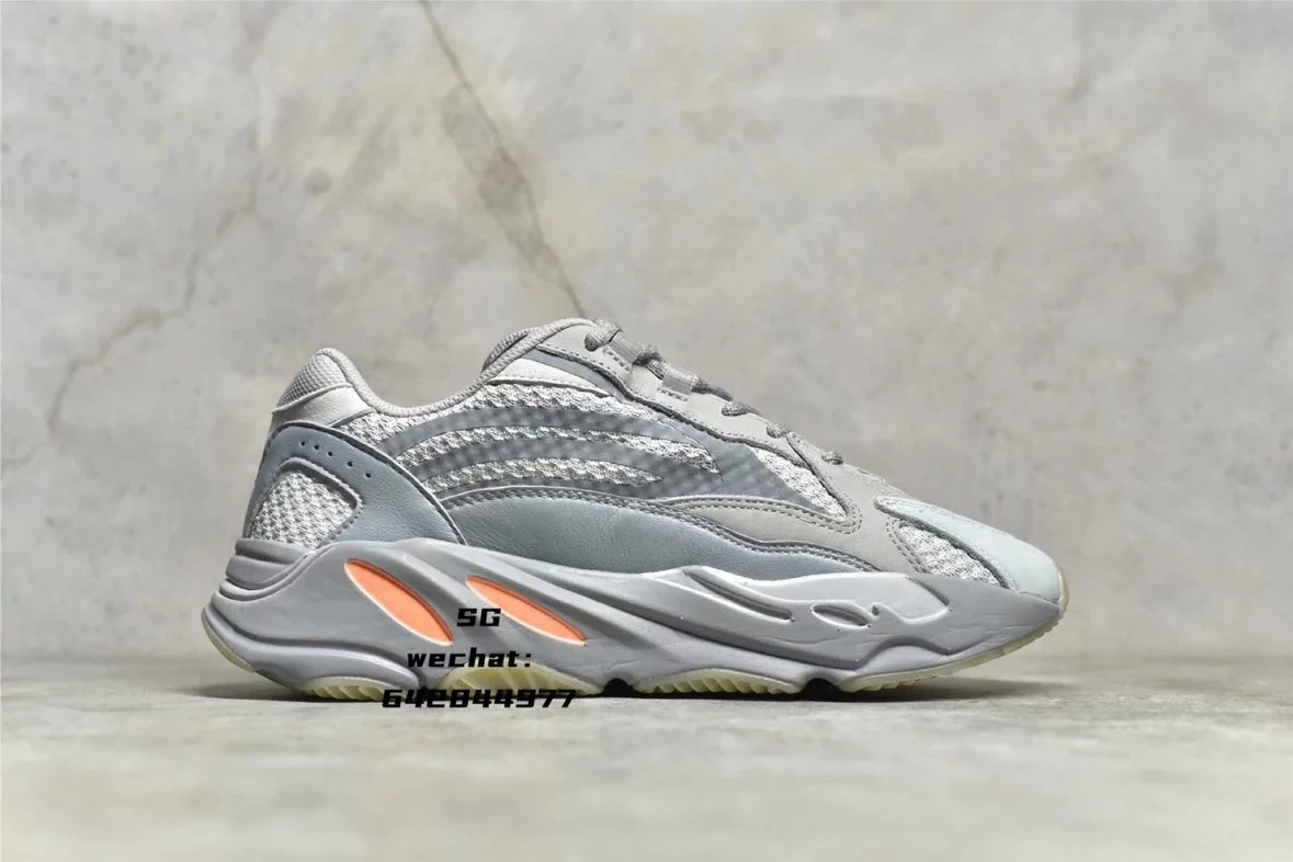 Adidas Yeezy Boost 700 MNVN Blue Orange Sneakers Chunky Sneakers - 5