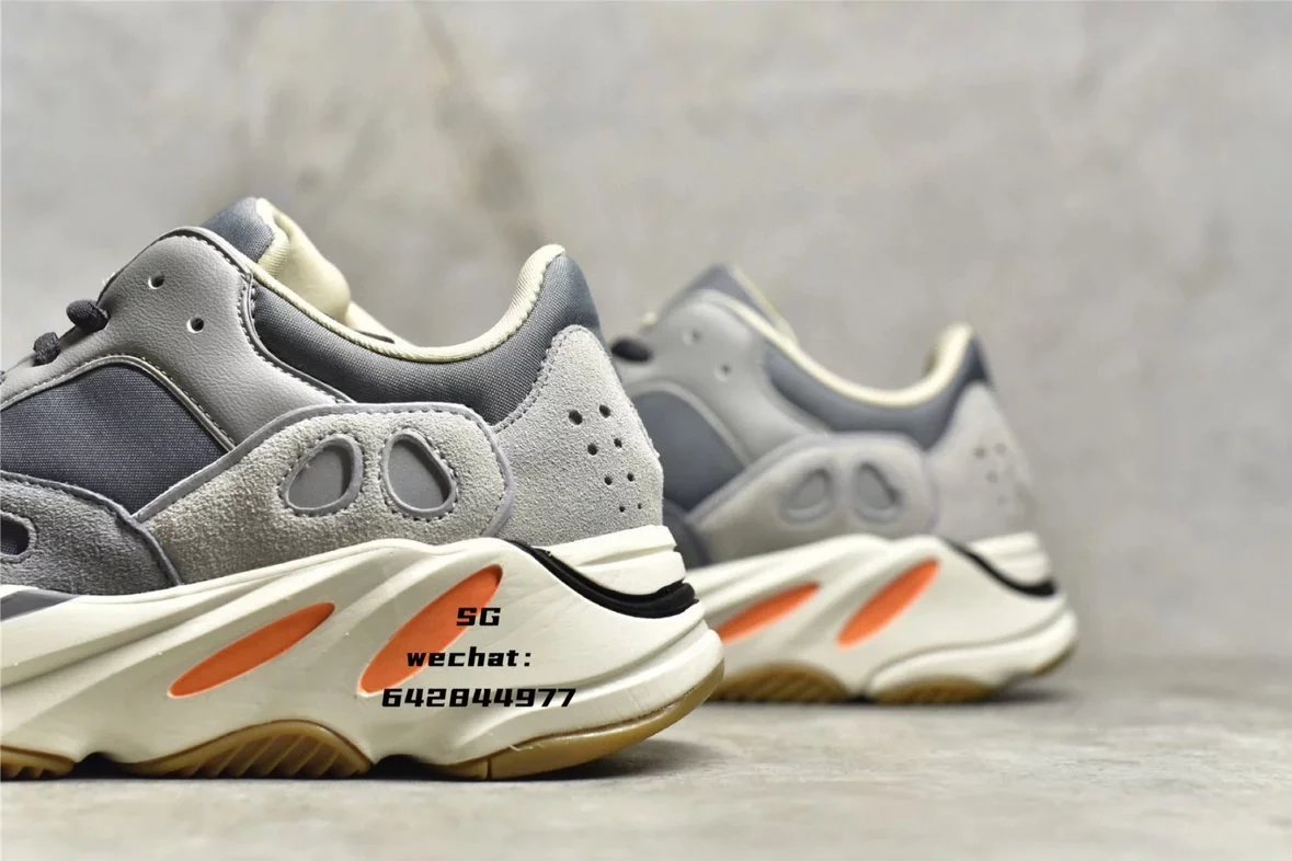 Adidas Yeezy Boost 700 MNVN Blue Orange Sneakers Chunky Sneakers - 73