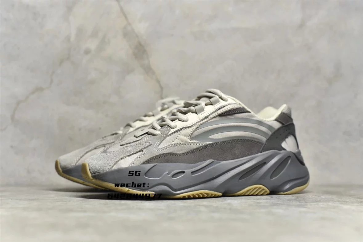 Adidas Yeezy Boost 700 MNVN Blue Orange Sneakers Chunky Sneakers - 32
